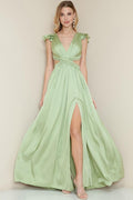 Sthela & Co Celeste — Verde limón