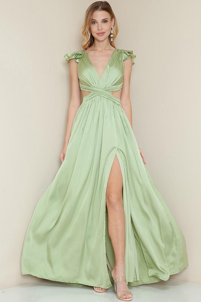Sthela & Co Celeste — Verde limón
