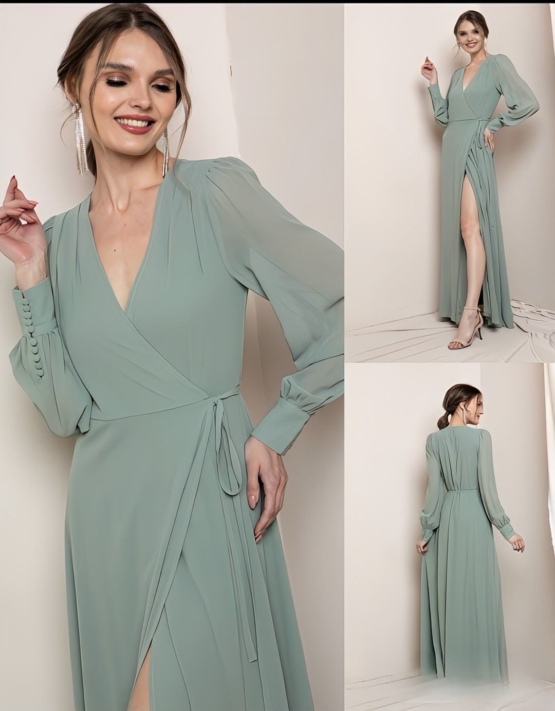 Ana Perez Aurora — Dusty verde