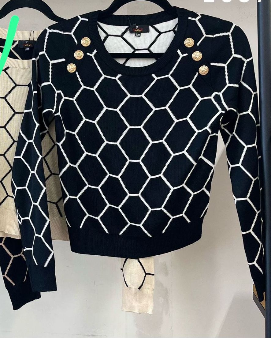Ana Perez Helena — Negro/Beige