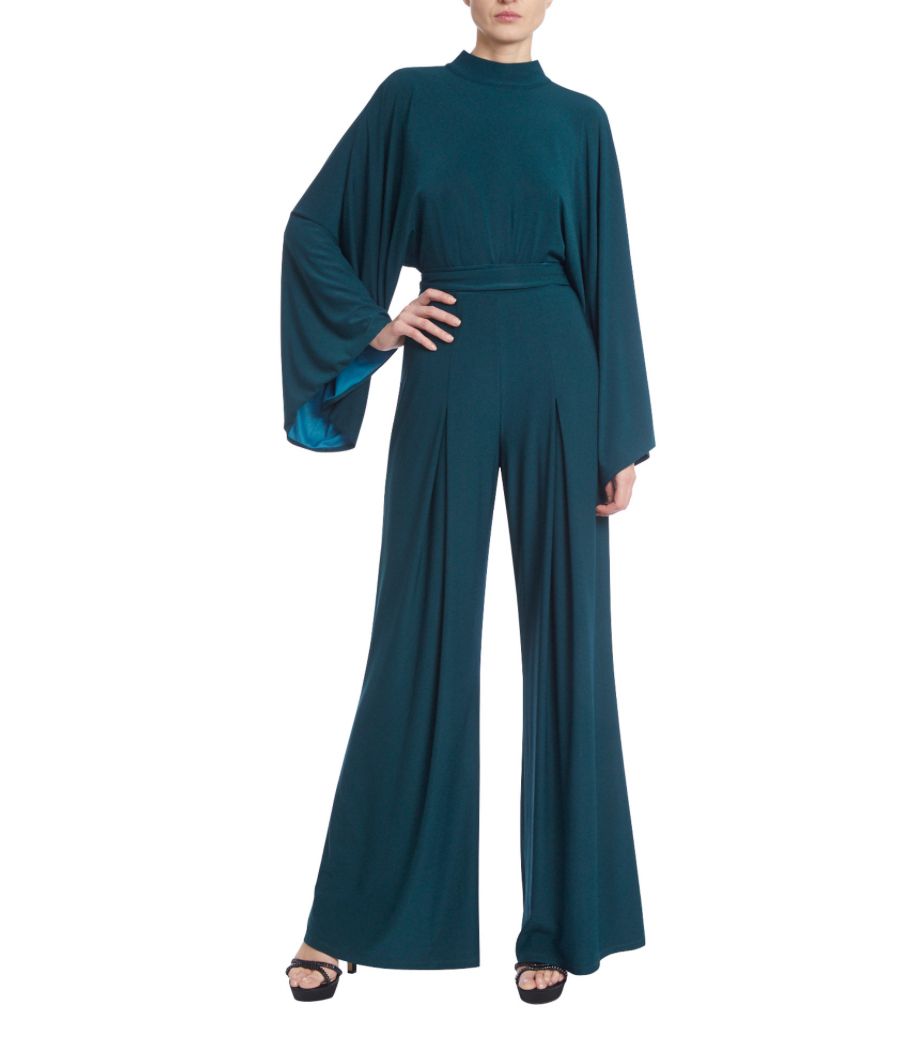 Badgley Mischka Bianca — Dark emerald
