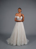 Justin Alexander Noelia — Ivory/Nude