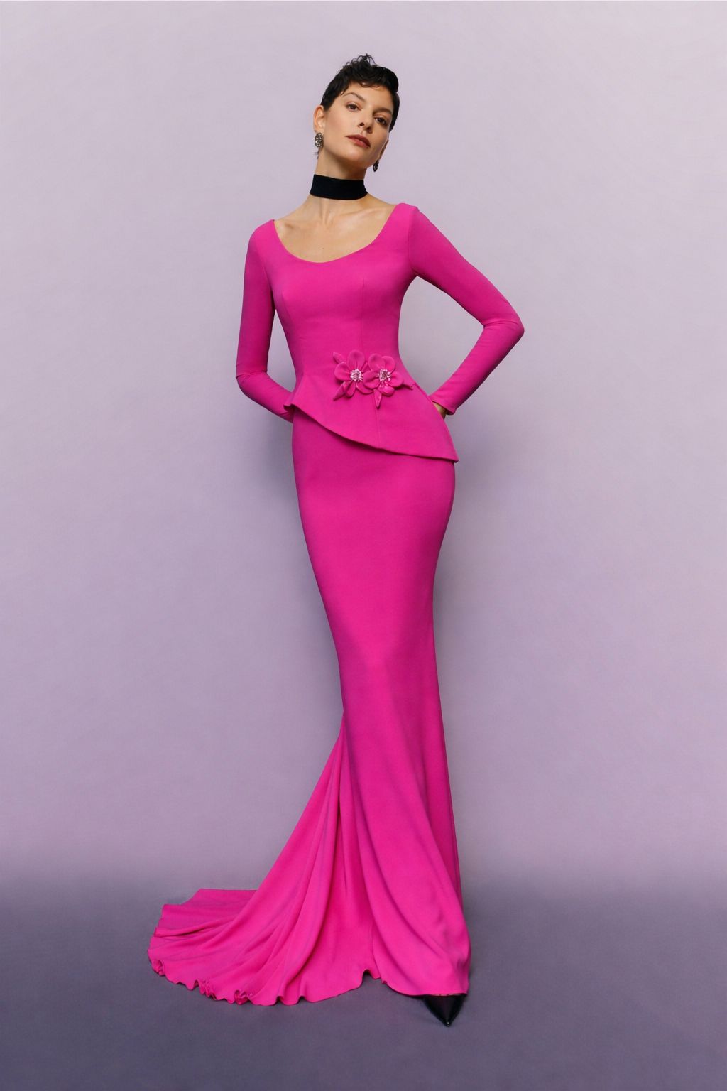 Pronovias Party Dalia — Fuchsia