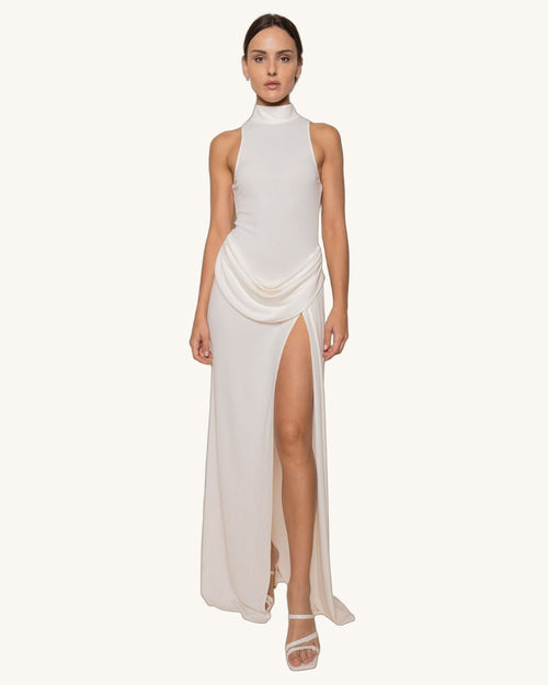 Aurora Blanco - Vestido de Noche - Sposa Mia Chihuahua