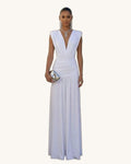 Celeste Blanco - Vestido de Noche - Sposa Mia Chihuahua