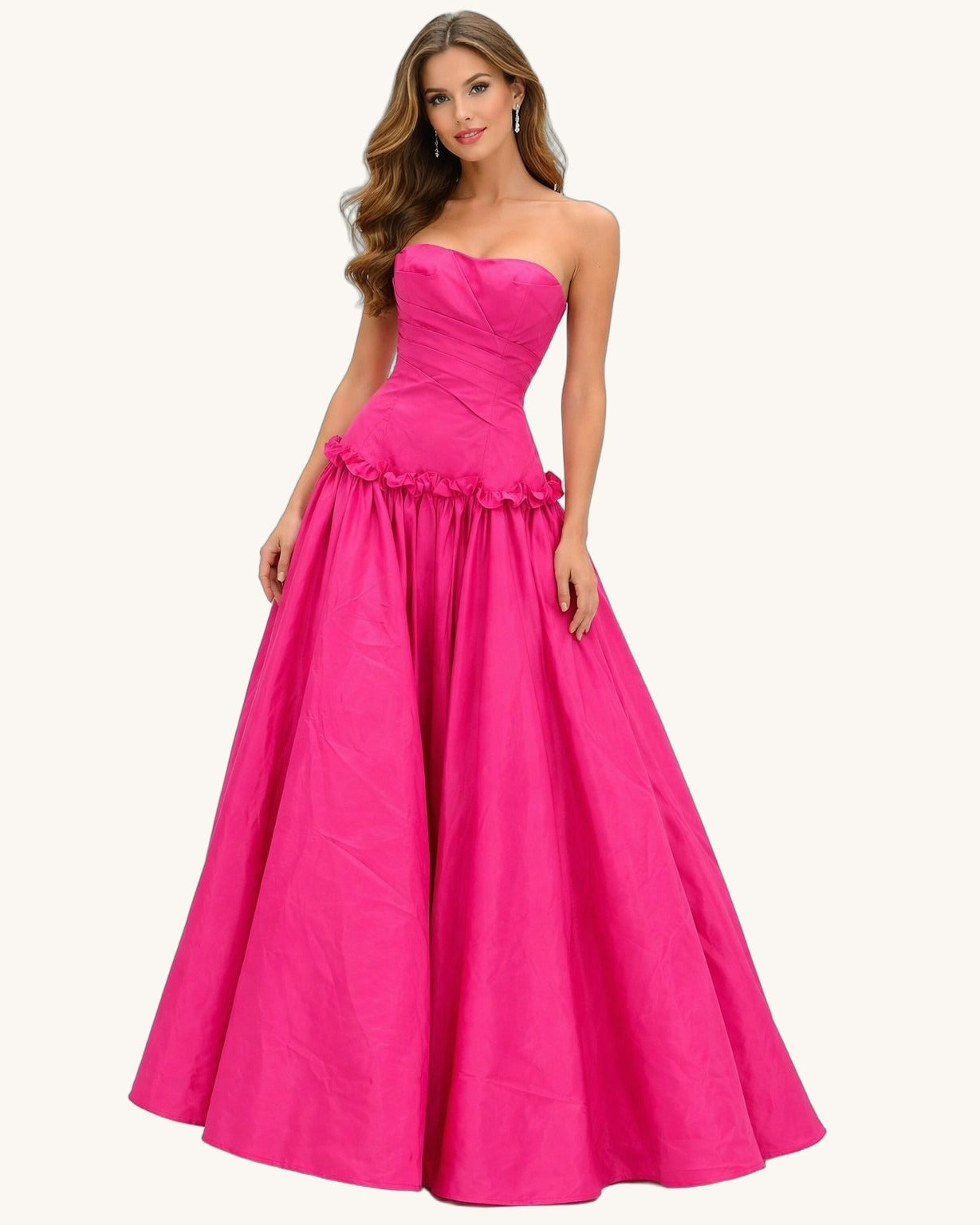 Aurora Fuchsia - Vestido de Noche - Sposa Mia Chihuahua