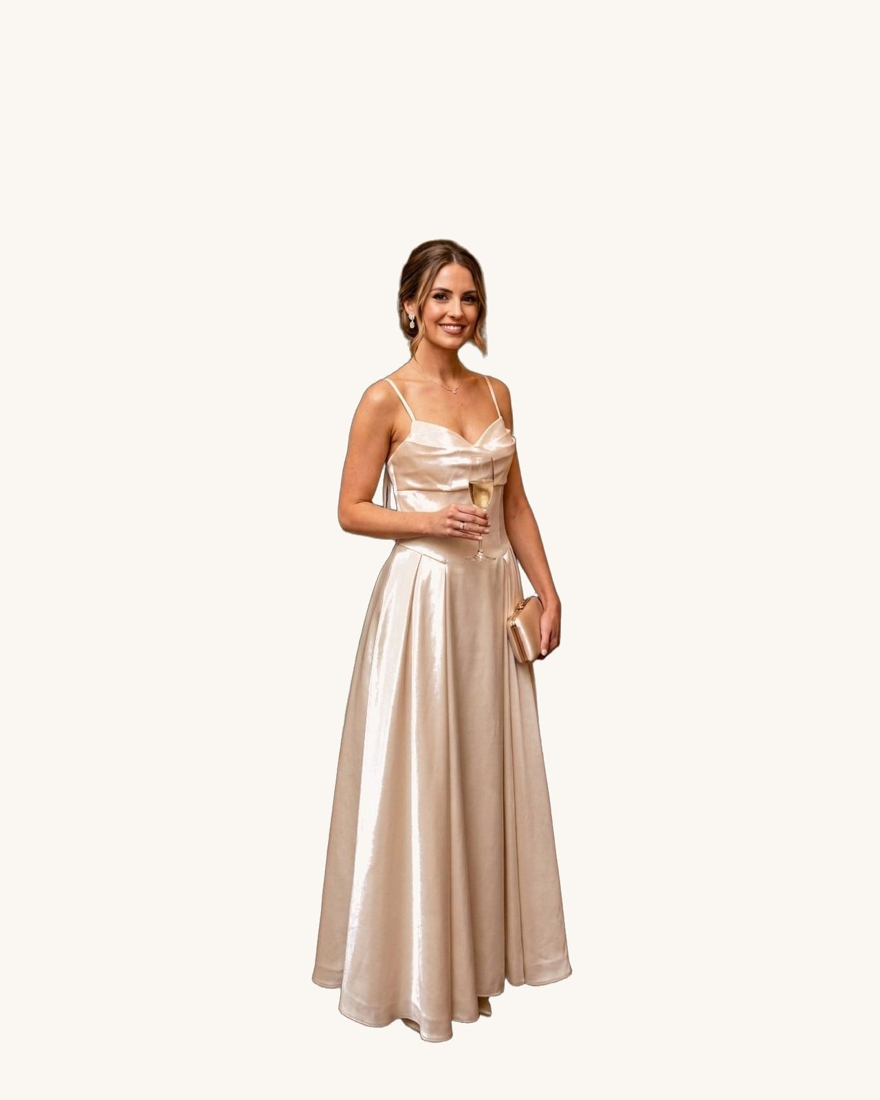 Fiorella Ivory - Vestido de Noche - Sposa Mia Chihuahua