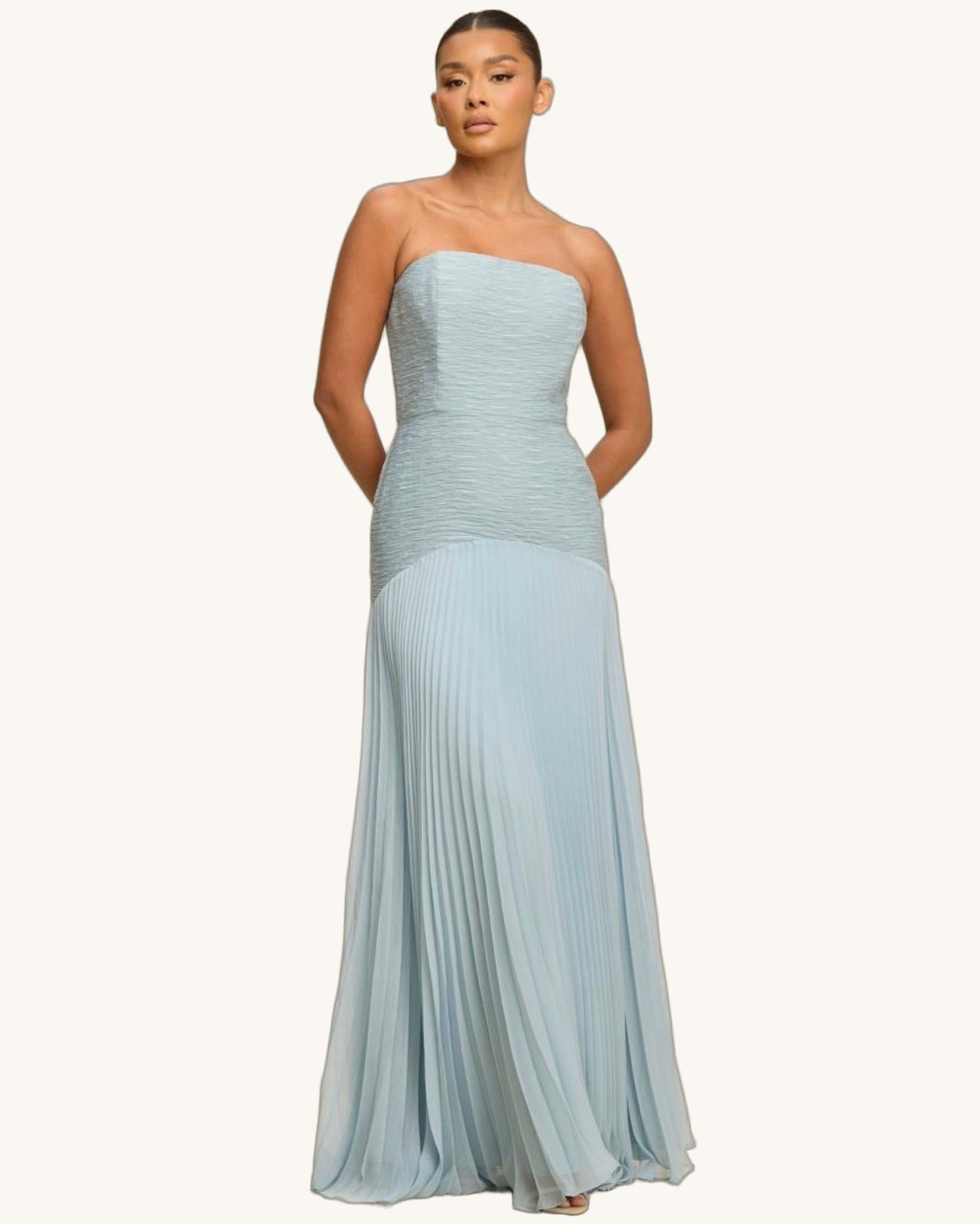 Bianca Baby blue - Vestido de Noche - Sposa Mia Chihuahua