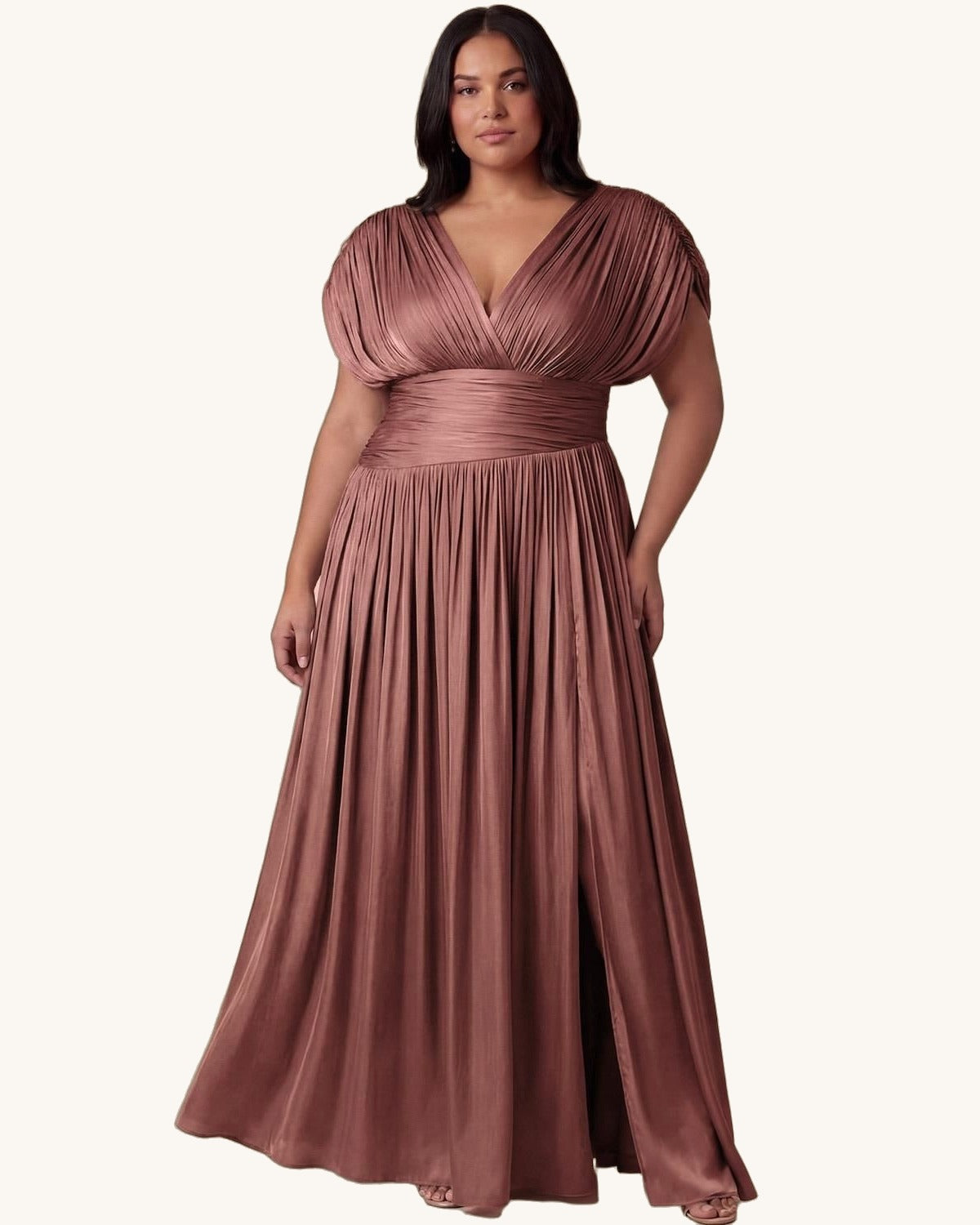 Aurora Rosa/Gold - Vestido de Noche - Sposa Mia Chihuahua