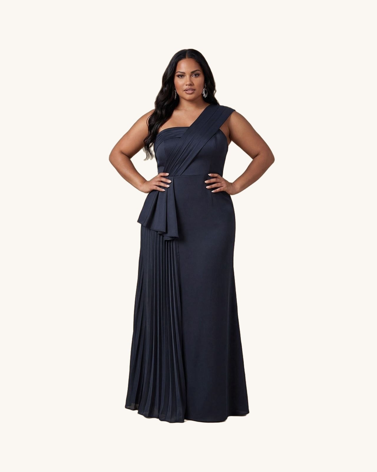 Aurora Navy - Vestido de Noche - Sposa Mia Chihuahua