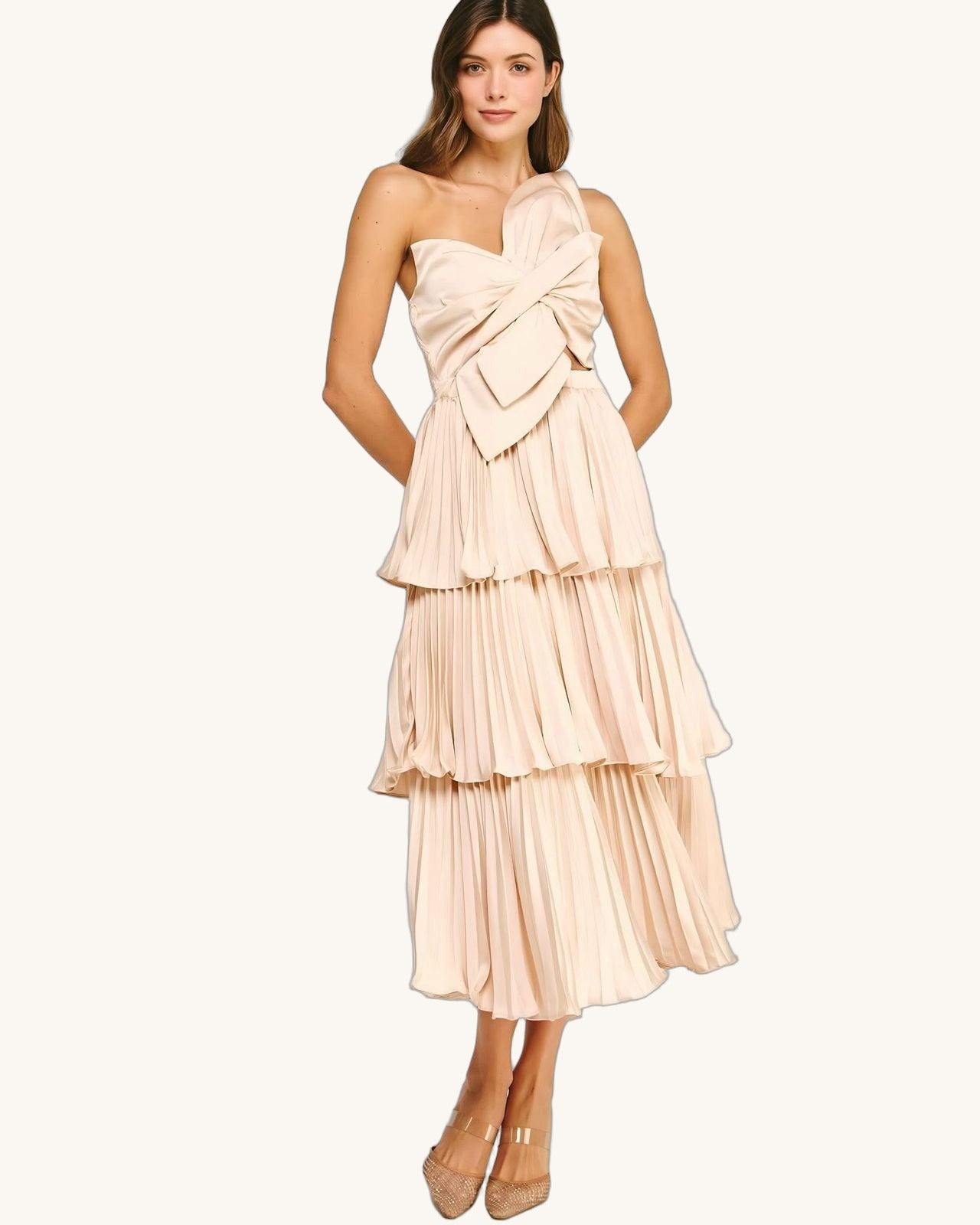 Dalia Nude - Vestido Casual - Sposa Mia Chihuahua