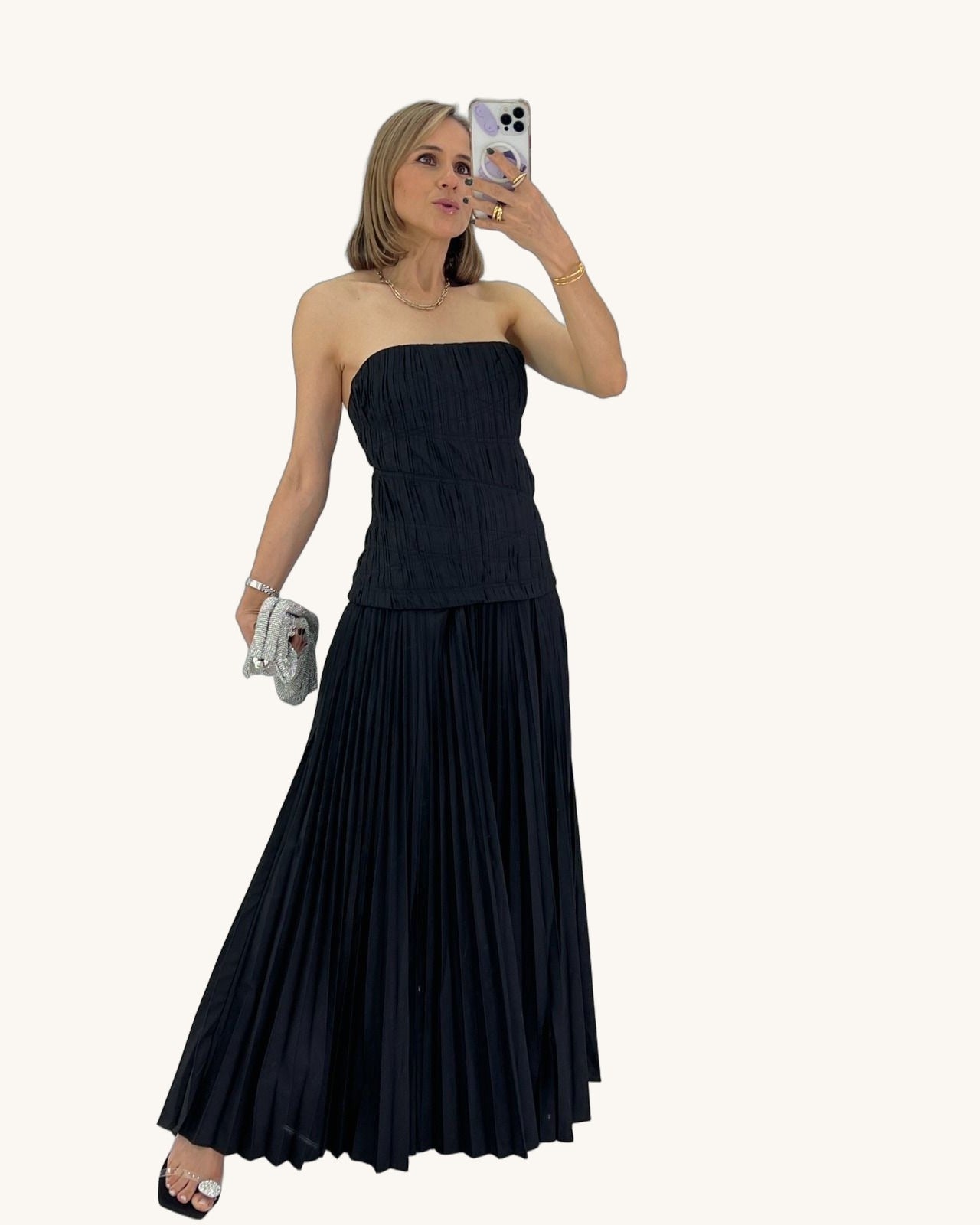 Samantha Negro - Vestido Casual - Sposa Mia Chihuahua