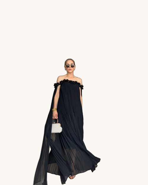 Selena Negro - Vestido Casual - Sposa Mia Chihuahua