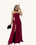 Dalia Burgundi - Vestido Casual - Sposa Mia Chihuahua