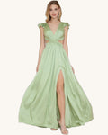 Sthela & Co Celeste — Verde limón - Vestido Casual - Sposa Mia Chihuahua