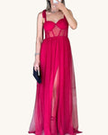 Sthela & Co Aurora — Cereza - Vestido Casual - Sposa Mia Chihuahua