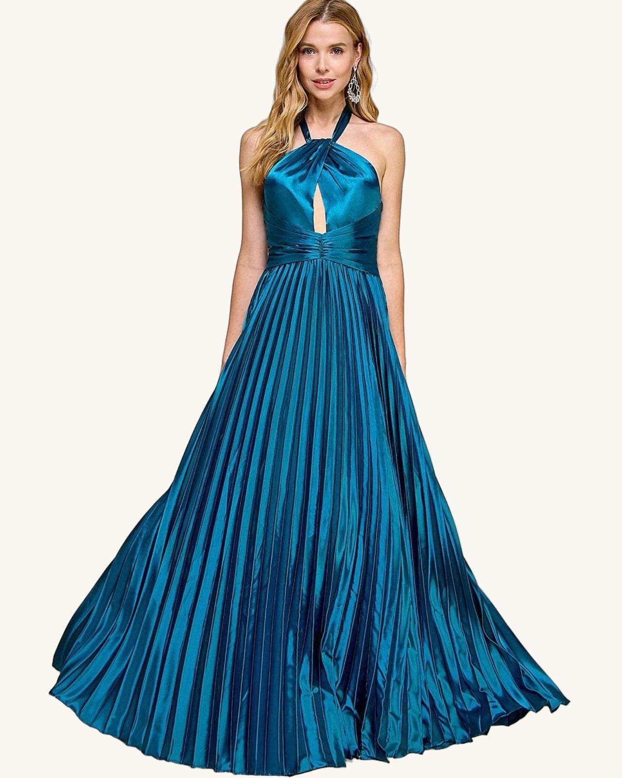 Sthela & Co Aurora — Verde/Petroleo - Vestido Casual - Sposa Mia Chihuahua