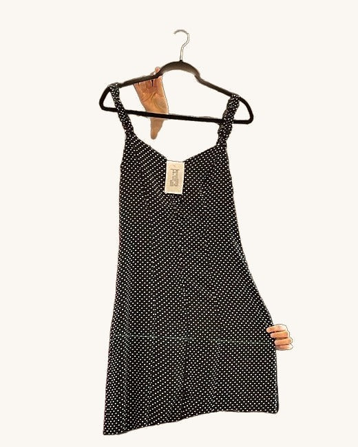 Fiorella Negro/Blanco - Vestido Casual - Sposa Mia Chihuahua