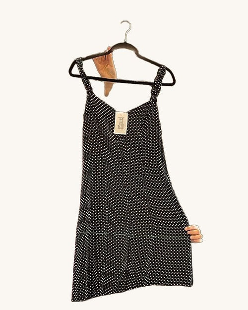 Fiorella Negro/Blanco - Vestido Casual - Sposa Mia Chihuahua
