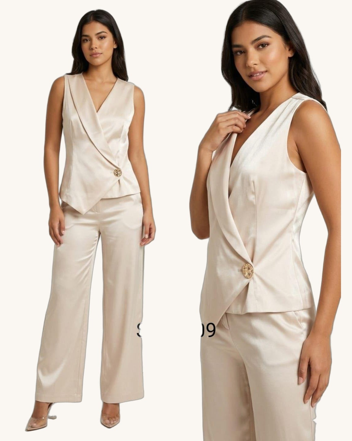 Vera Ivory - Vestido Casual - Sposa Mia Chihuahua