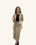 Sthela & Co Gianna — Verde olivo - Vestido Casual - Sposa Mia Chihuahua