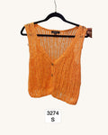 Sthela & Co Helena — Naranja - Vestido Casual - Sposa Mia Chihuahua