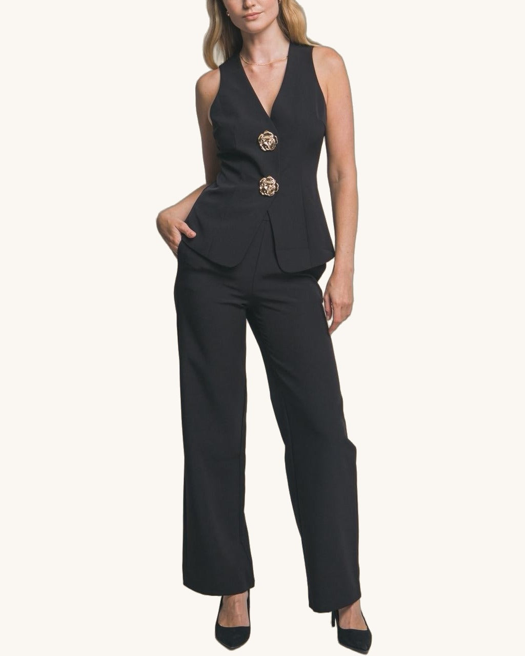 Cecilia Negro - Vestido Casual - Sposa Mia Chihuahua