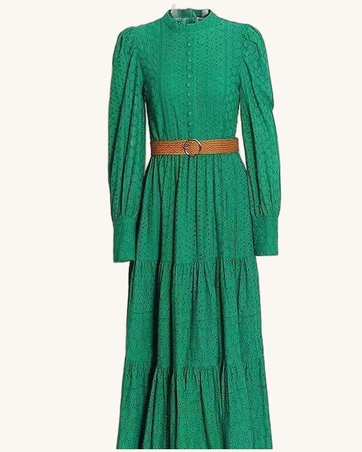 Sthela & Co Yara — Verde - Vestido Casual - Sposa Mia Chihuahua