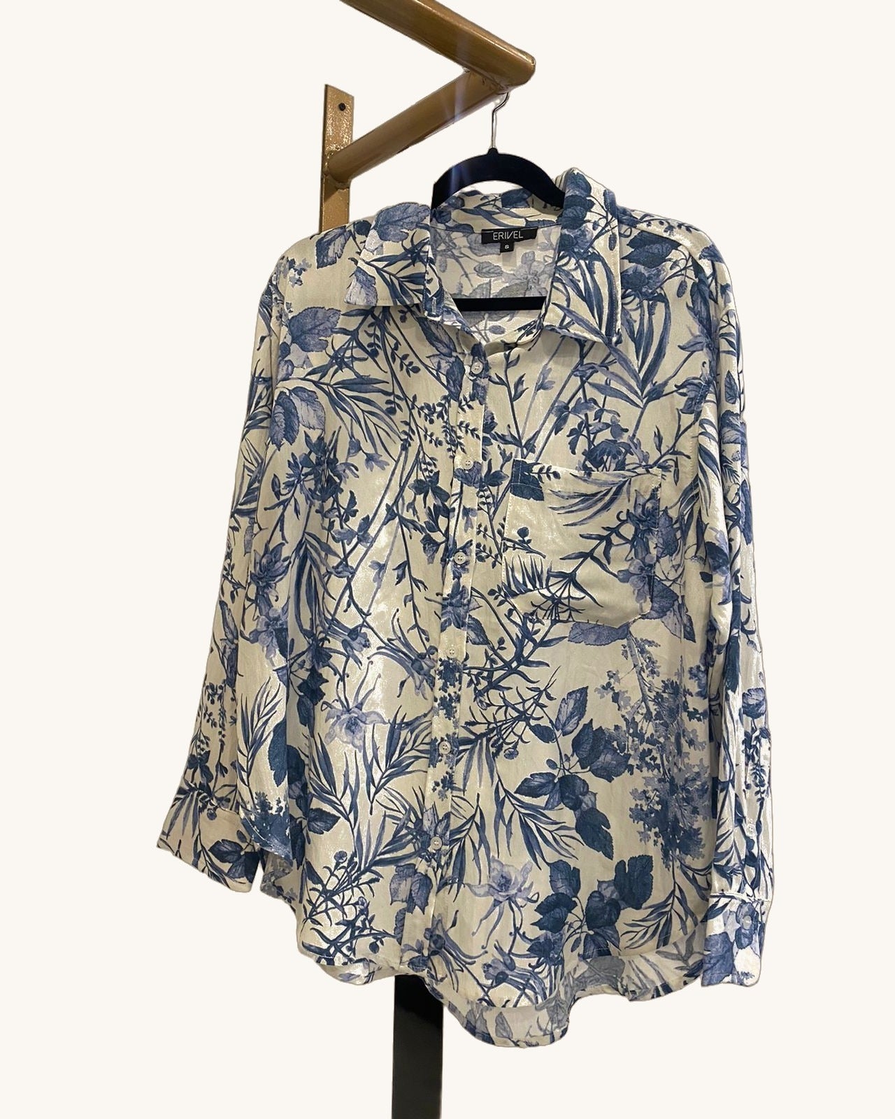 Erivel Aurora — Blanco/Azul - Vestido Casual - Sposa Mia Chihuahua