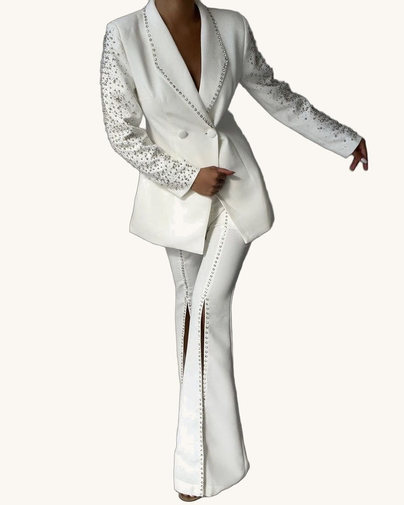 Aurora Blanco/Plata - Vestido Casual - Sposa Mia Chihuahua