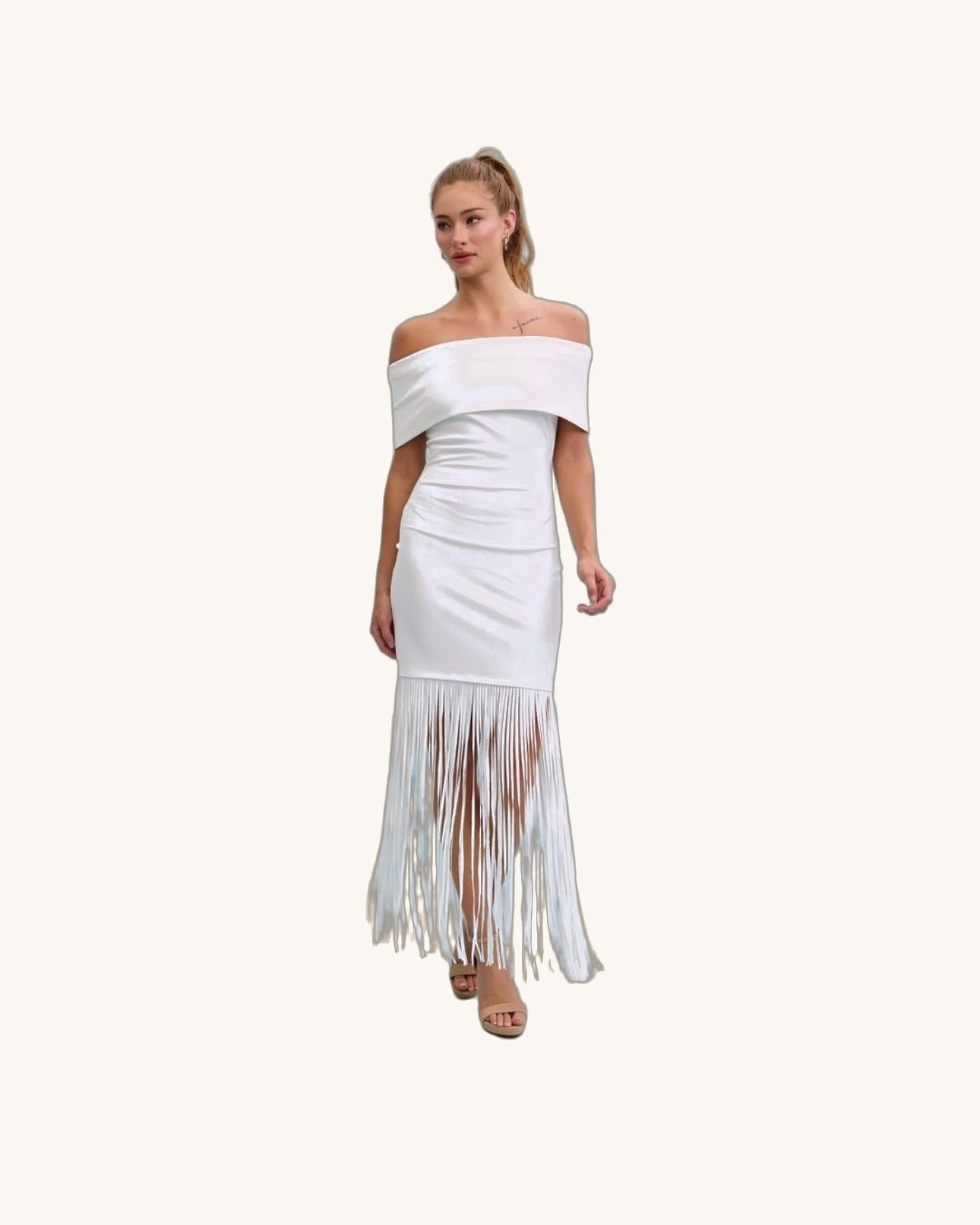 Nadia Blanco - Vestido Casual - Sposa Mia Chihuahua
