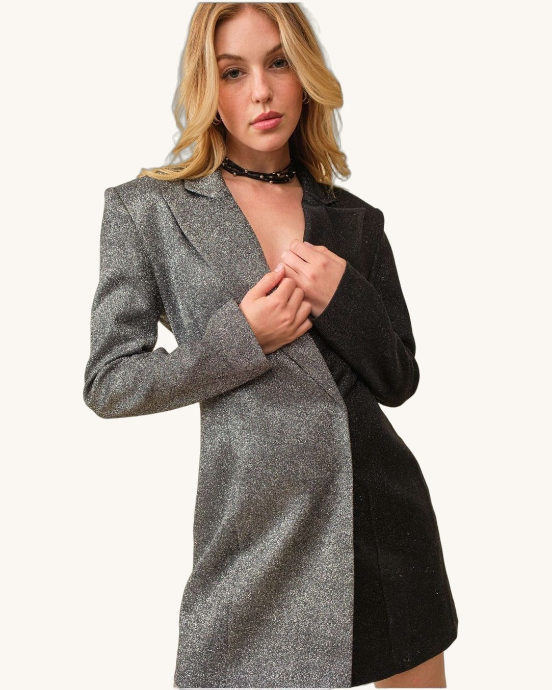 Aurora Negro/Gris - Vestido Casual - Sposa Mia Chihuahua