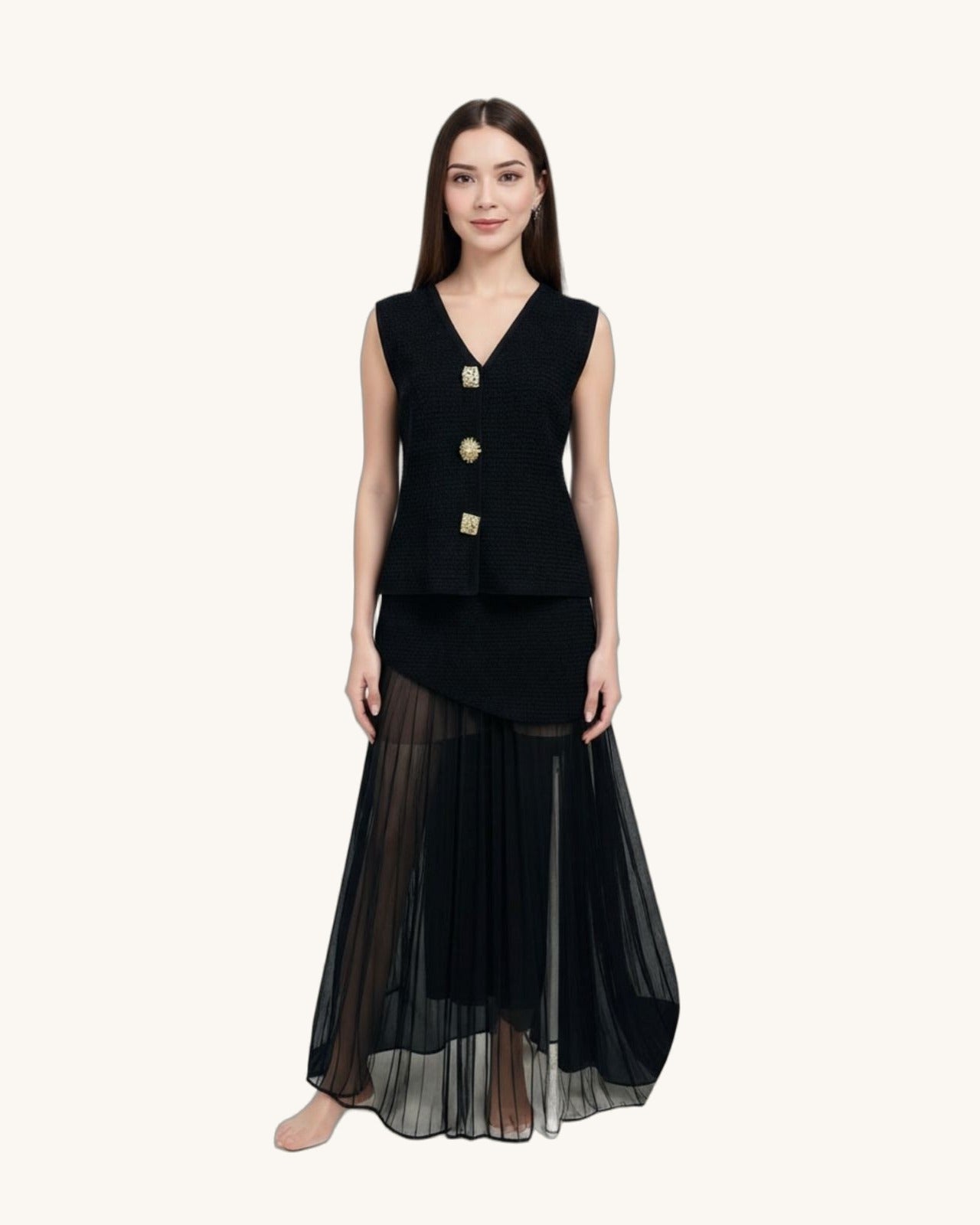Rosa Negro - Vestido Casual - Sposa Mia Chihuahua