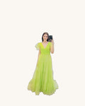 Gianna Verde limón - Vestido Casual - Sposa Mia Chihuahua