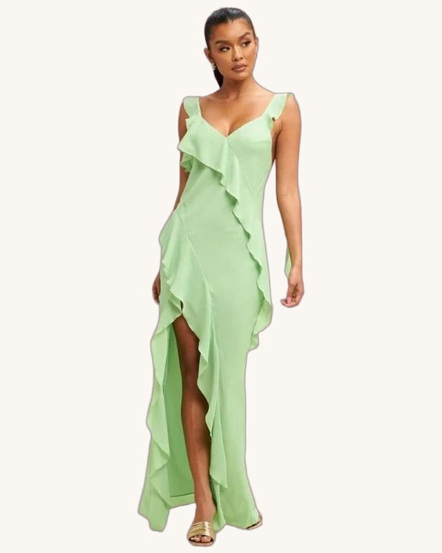 Celeste Verde claro - Vestido Casual - Sposa Mia Chihuahua