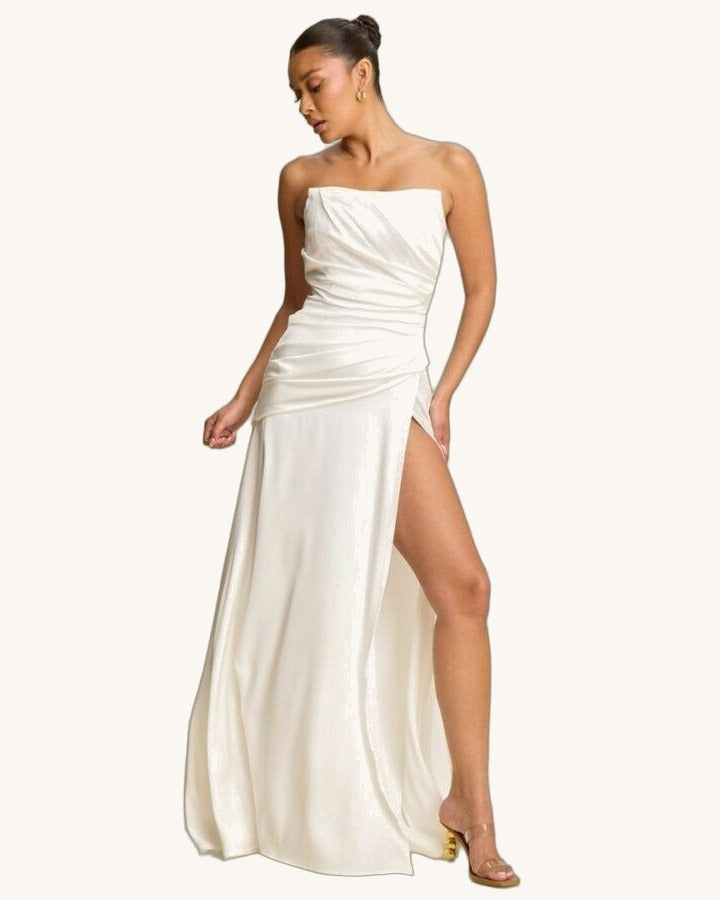 María Julieta Ivory - Vestido Casual - Sposa Mia Chihuahua