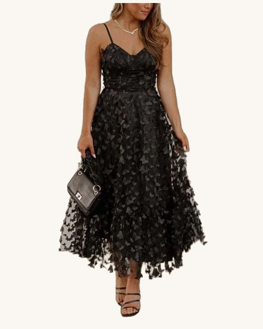 Grecia Negro - Vestido Casual - Sposa Mia Chihuahua