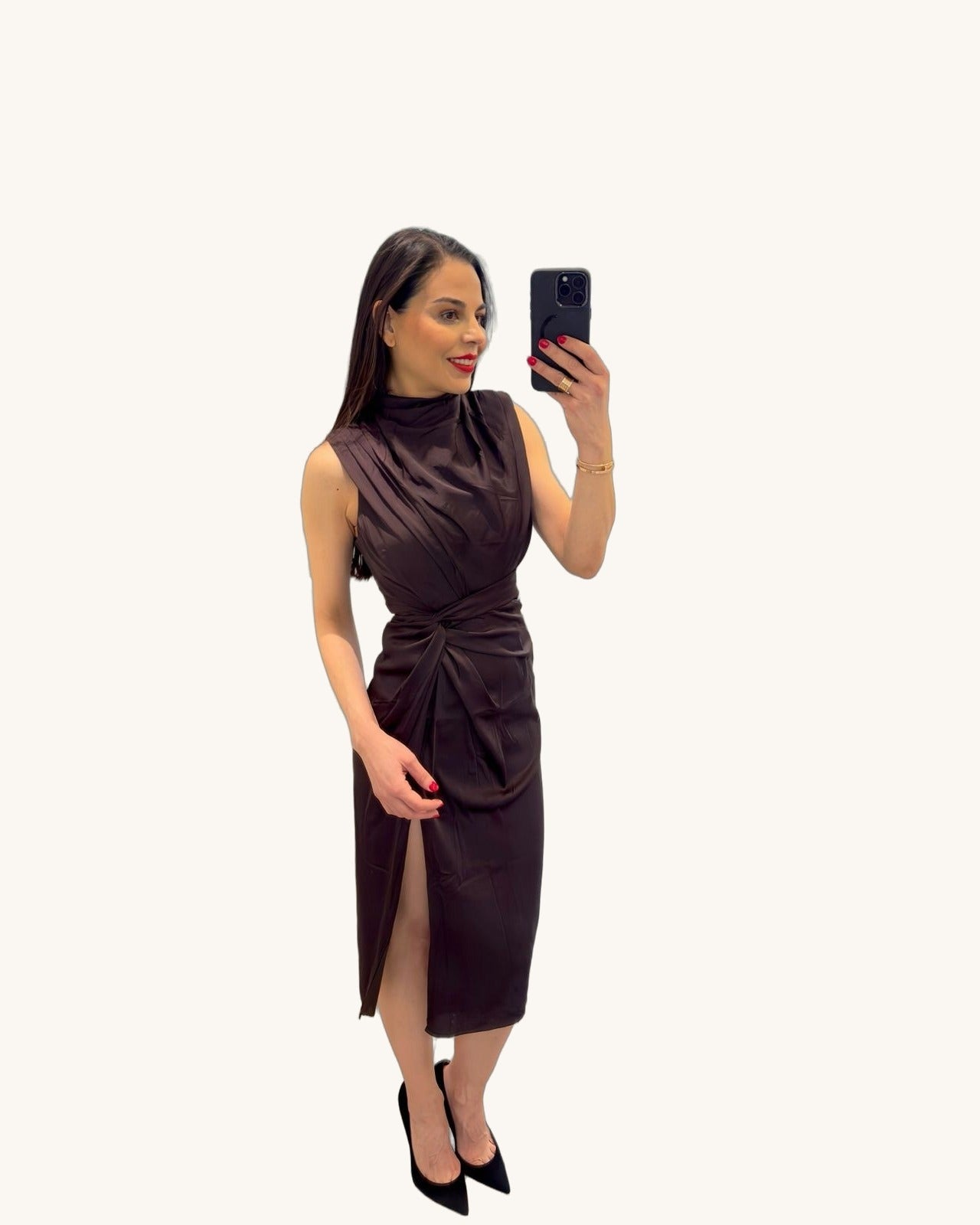 Iliana Negro - Vestido Casual - Sposa Mia Chihuahua