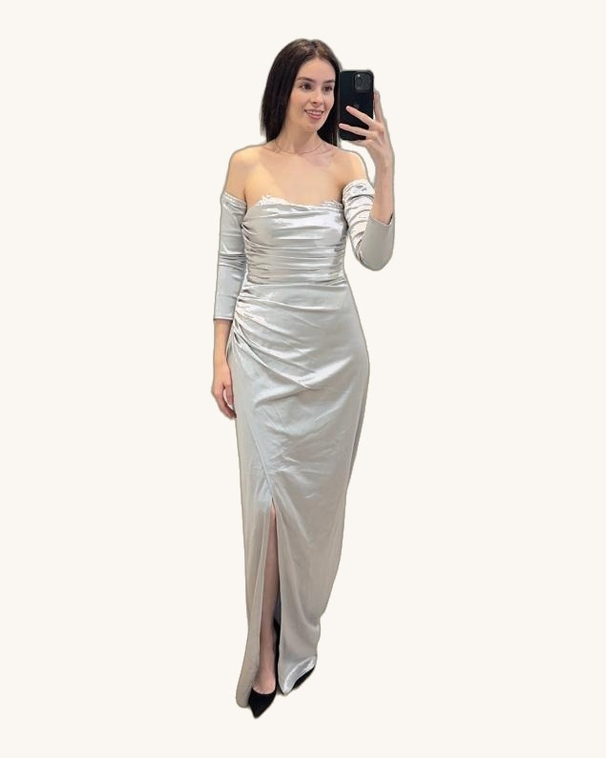 Bella Gris - Vestido Casual - Sposa Mia Chihuahua