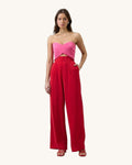 Celeste Rojo/Rosa - Vestido Casual - Sposa Mia Chihuahua