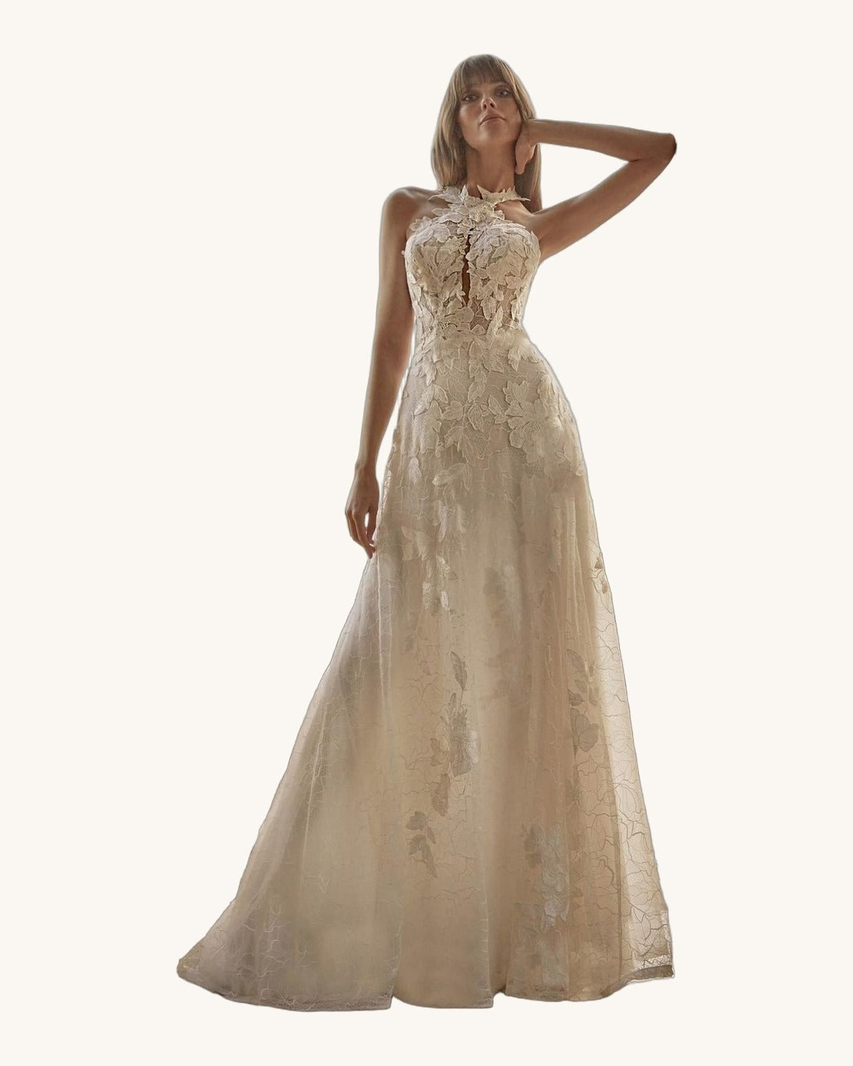 Nicole Milano María Sofia — Ivory - Vestido Casual - Sposa Mia Chihuahua