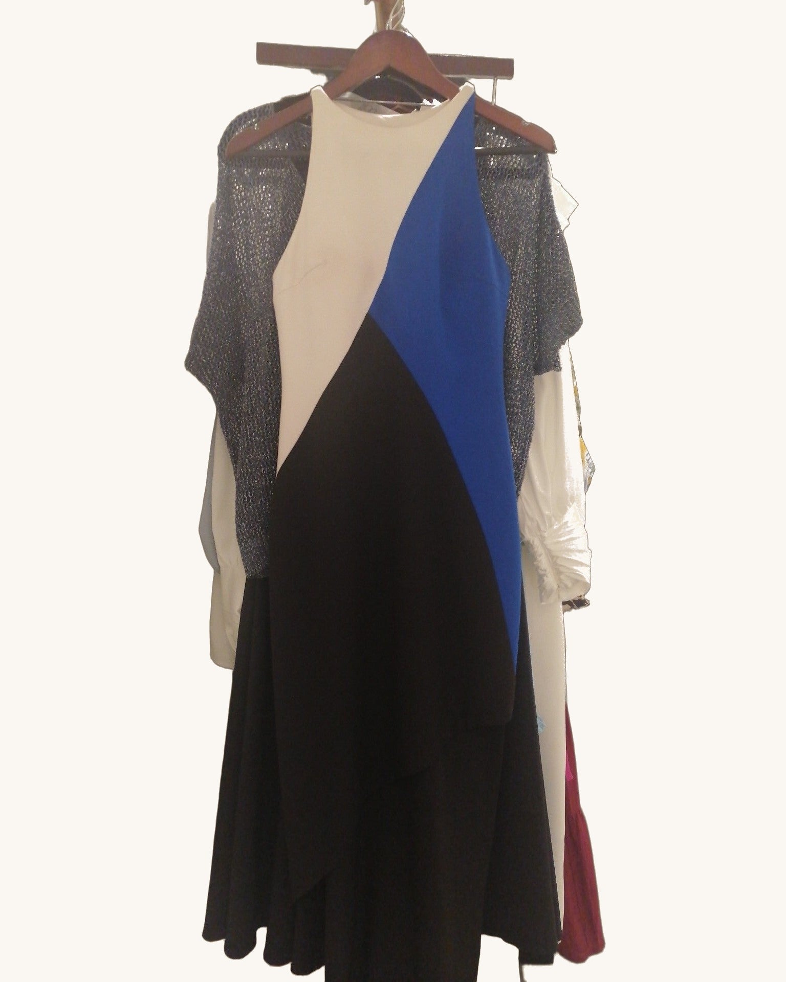 Macduggal Aurora — Azul/Negro - Vestido de Noche - Sposa Mia Chihuahua
