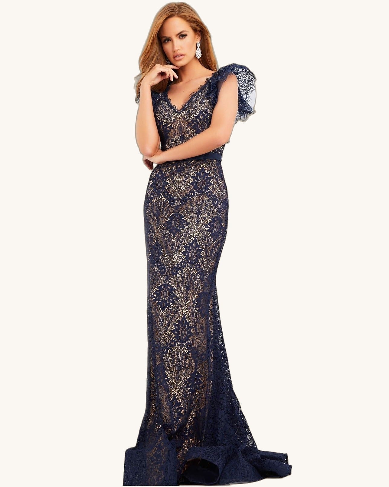Jovanni Elena — Blanco - Vestido de Noche - Sposa Mia Chihuahua