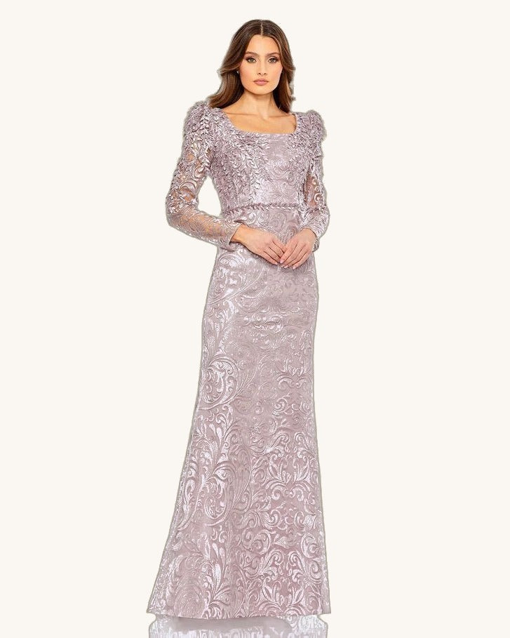 Macduggal Aurora — Moca - Vestido de Noche - Sposa Mia Chihuahua