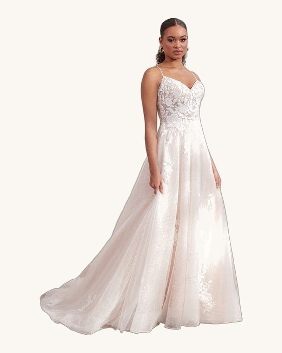 Justin Alexander Celeste — Ivory/Nude - Vestido de Novia - Sposa Mia Chihuahua
