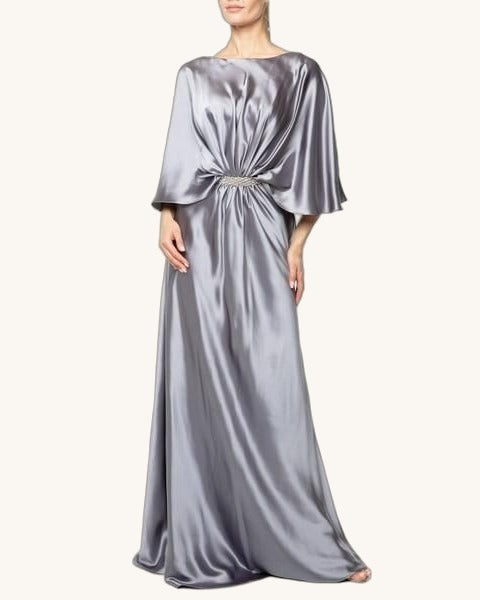 Terani 2022 Carmen — Plata - Vestido de Noche - Sposa Mia Chihuahua