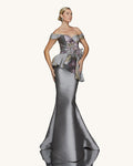 Terani Aurora — Taupe - Vestido de Noche - Sposa Mia Chihuahua