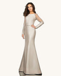 Terani Bianca — Taupe - Vestido de Noche - Sposa Mia Chihuahua