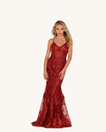Terani 2022 Dalia — Rojo - Vestido de Noche - Sposa Mia Chihuahua