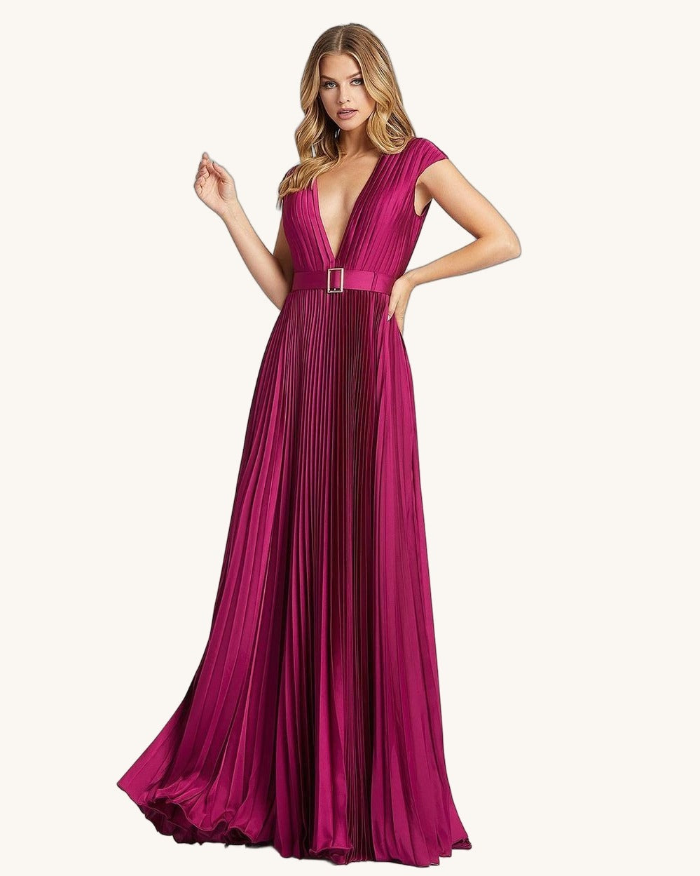 Macduggal Aurora — Bugambilia - Vestido de Noche - Sposa Mia Chihuahua